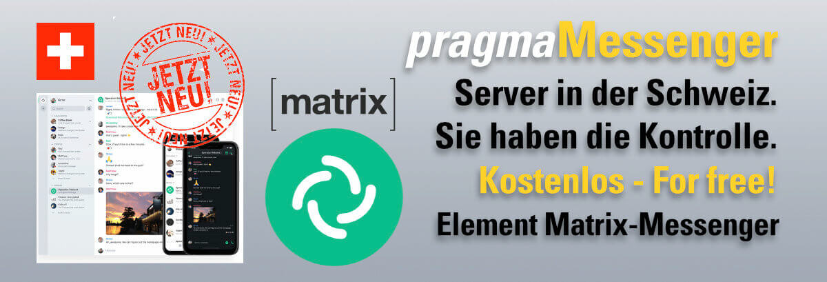 pragma-Messenger Matrix Server